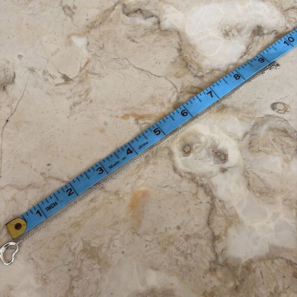 Tiffany &Co. Elsa Peretti Open Heart Necklace 16mm Heart 18” Chain - Picture 10 of 10